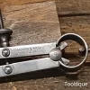 Vintage 7” Moore & Wright Sheffield Silver Steel Spring Dividers - Refurbished