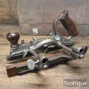 Antique Stanley USA No: 46 Skew Iron Plough Plane & 10 Cutters - Refurbished