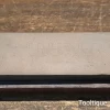 Vintage Norton India Fine Grade Oilstone In Mahogany Box - Lapped Flat