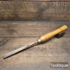 Vintage Wadkin Ltd UK Woodturners ½” Vee Chisel - Sharpened Ready To Use