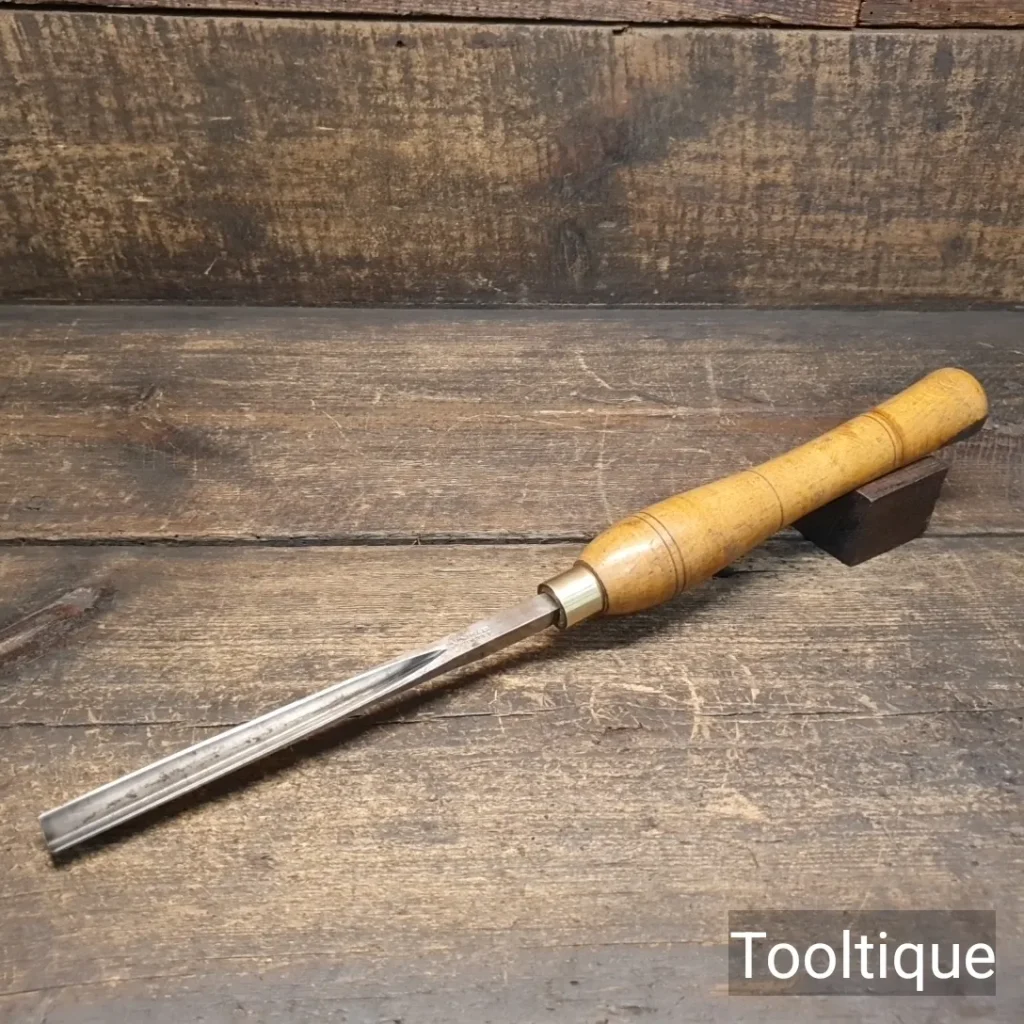 Vintage Wadkin Ltd UK Woodturners ½” Vee Chisel - Sharpened Ready To Use