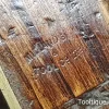 Vintage 9” Midlands Carpenters Rosewood & Brass Square - Good Condition