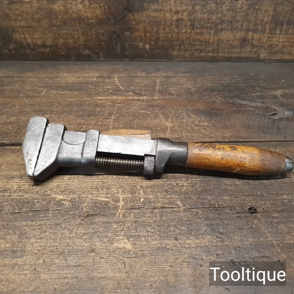 Vintage 12” Girard Wrench Mfg. Co. USA Adjustable Monkey Wrench - Good Condition