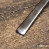 Vintage ½” Robert Sorby Woodcarving Straight Gouge Chisel - Ready To Use