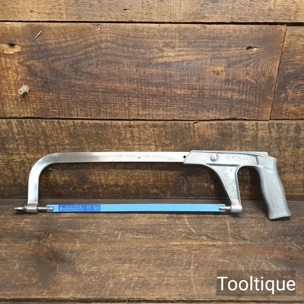 Vintage Eclipse England No: 40PC Hacksaw Alloy Handle - Refurbished
