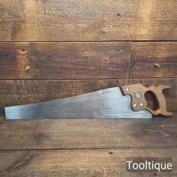 Vintage 24” Taylor Brothers 7 Tpi Rip Saw - Fully Refurbished Ready To Use