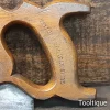 Vintage 24” Taylor Brothers 7 Tpi Rip Saw - Fully Refurbished Ready To Use