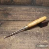 Vintage 1/8” Marples & Sons Shamrock Bevel Edge Chisel - Refurbished