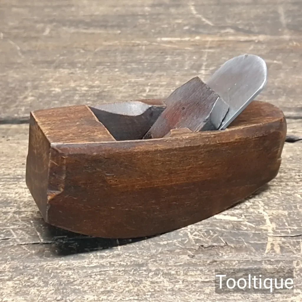 Small Vintage 4 ¾” Beechwood Compass Plane - Refurbished For Use