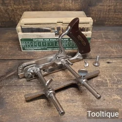 Crisp Vintage Boxed Stanley No: 50 Combination Plough Plane - Refurbished