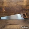 Vintage 22” Elsworth Sheffield 9 TPI Cross Cut Saw - Fully Refurbished