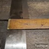 4 No: Vintage Cabinet Makers High Carbon Steel Scrapers - Refurbished Ready To Use
