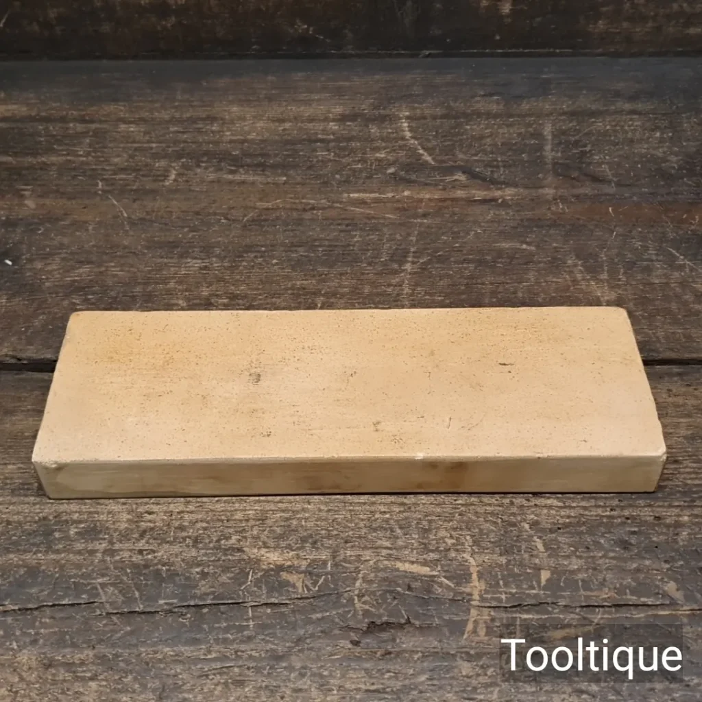 Vintage 8” x 3” x ¾” Japanese Fine Grade Water Honing Stone - Refurbished