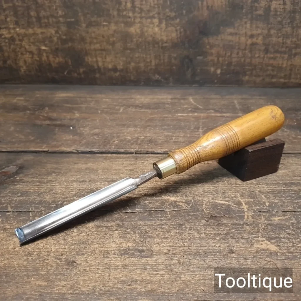 Vintage 5/8” I. Sorby Carpenters Incannel Gouge Chisel - Refurbished