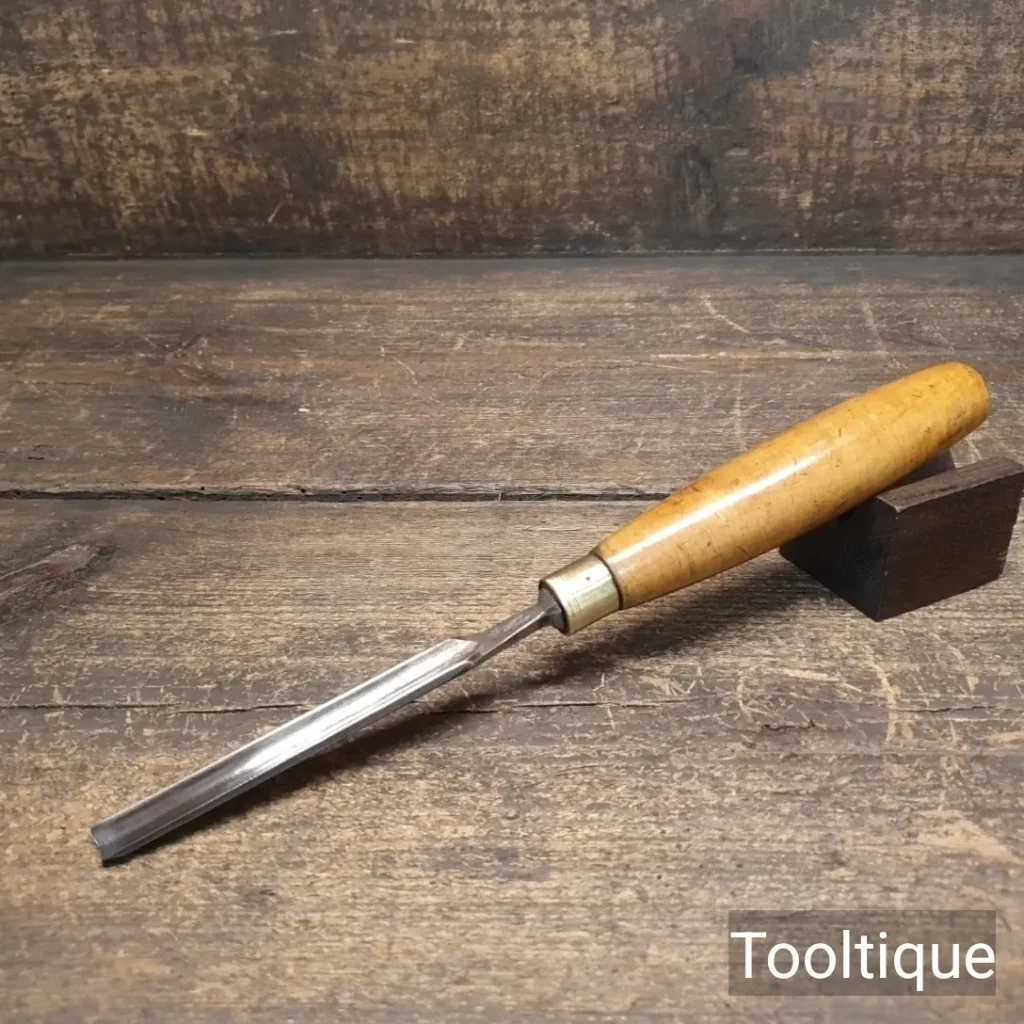 Vintage 3/8” I. Sorby Refurbished Carpenters Incannel Gouge Chisel - Sharpened