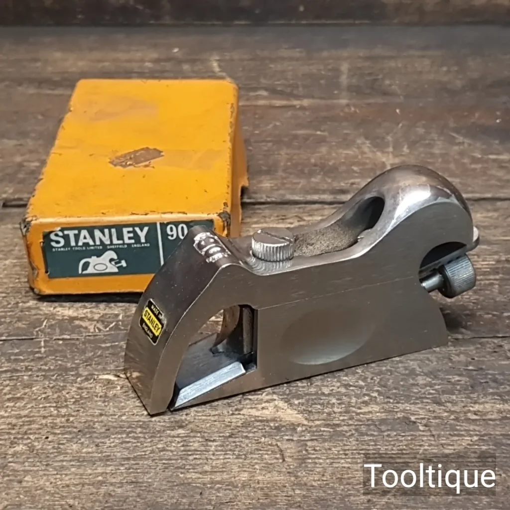 Near Mint Boxed Vintage Stanley No: 90 Bullnose Plane - Sharpened Ready To Use