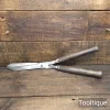 Vintage Gardeners English High Carbon Steel Shears - Fully Refurbished