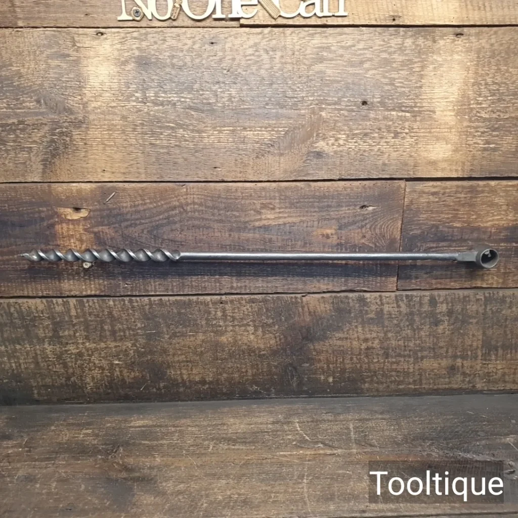 Vintage Timber Framing 32/32” Scotch Barrel Pattern Auger Bit - Sharpened