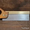 Vintage 1970’s 8” Spear & Jackson Brass Back Dovetail Saw 20 TPI - Refurbished