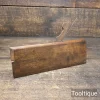 Very Rare Antique Joseph Clark Newcastle 1/8” Bead Moulding Plane