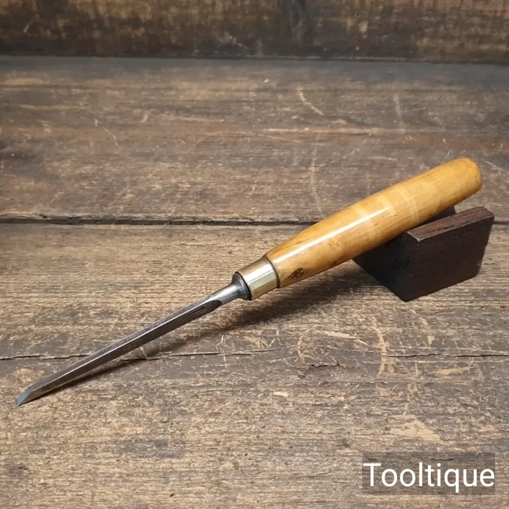 Vintage 1/8” W. Marples & Sons Bevel Edge Chisel - Refurbished Ready To Use