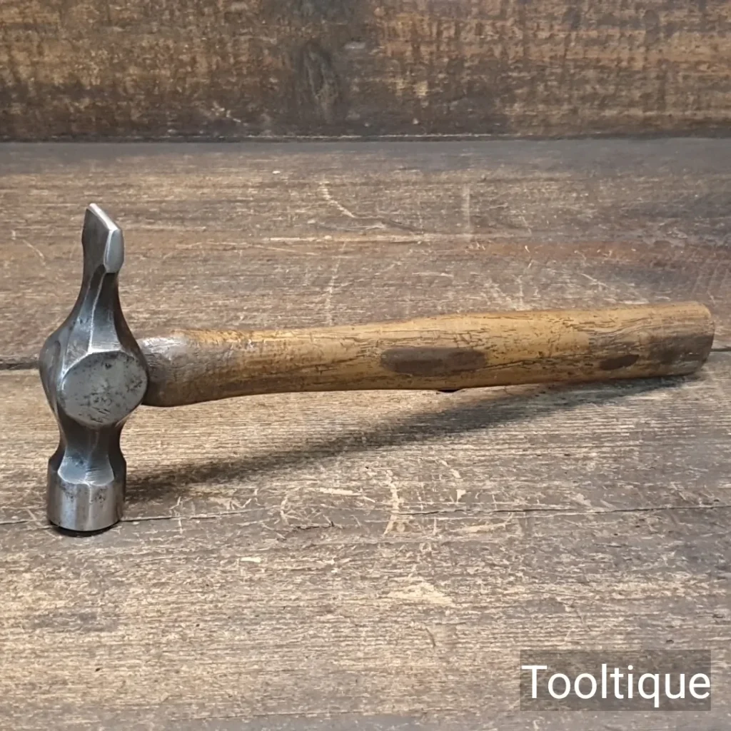 Vintage 8oz Joiners Cross Pein Hammer - Refurbished Ready To Use