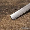 Antique ½” Alex Mathieson Shallow Gouge Chisel - Refurbished Ready To Use
