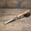 Vintage 5/8” Marples & Sons Carpenters Firmer Chisel - Refurbished Ready To Use