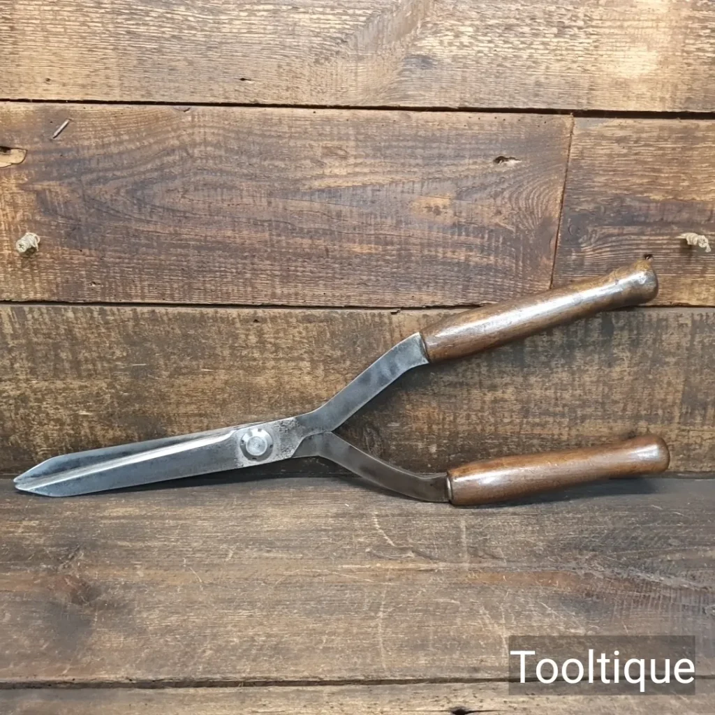 Vintage Wilkinson Sword High Carbon Steel Gardening Shears - Fully Refurbished