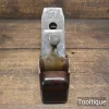 Vintage Spiers of Ayr Rosewood infill Dovetailed Smoothing Plane - Refurbished