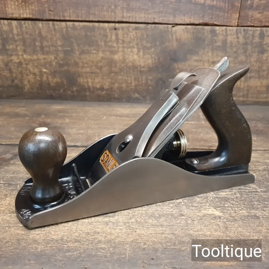 Vintage Stanley No: 4 ½ Wide Bodied Smoothing Plane - Fully Refurbished