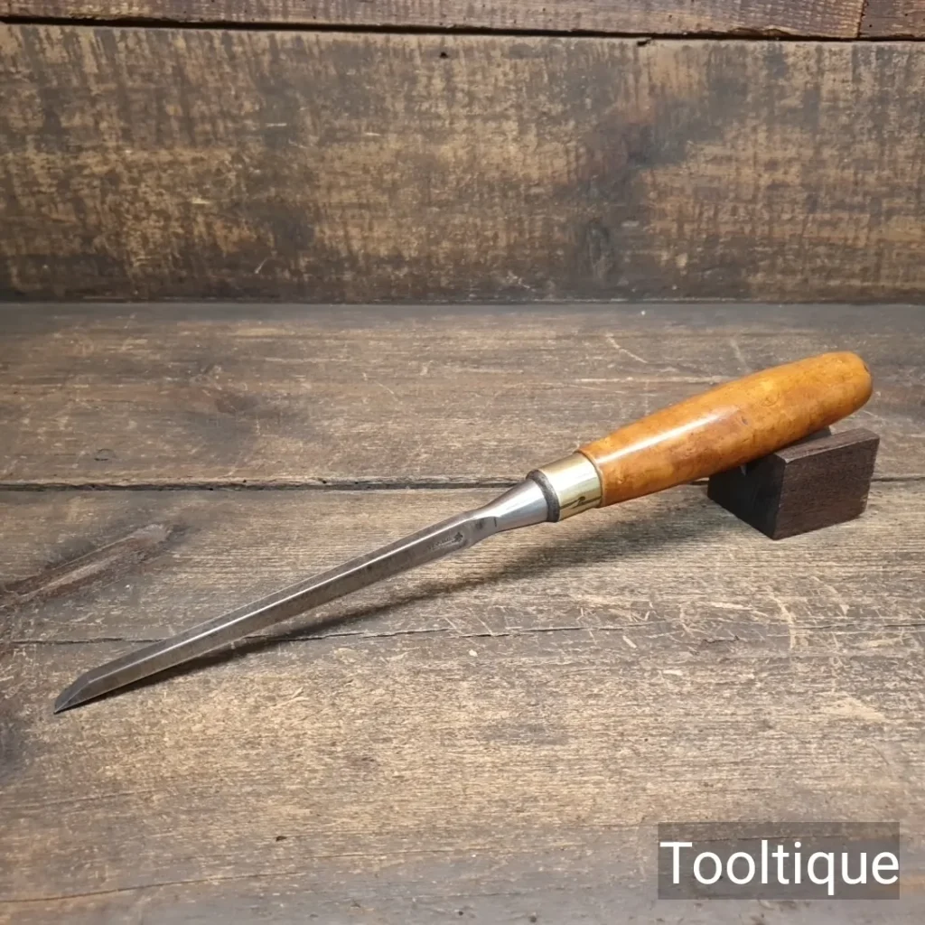 Vintage ¼” Marples & Sons Shamrock Mortice Chisel - Refurbished