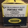 Vintage Boxed Stanley England No: 702 Portable Aluminium Table Vice