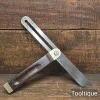 Vintage 12” Rosewood & Brass Carpenters Sliding Bevel - Refurbished