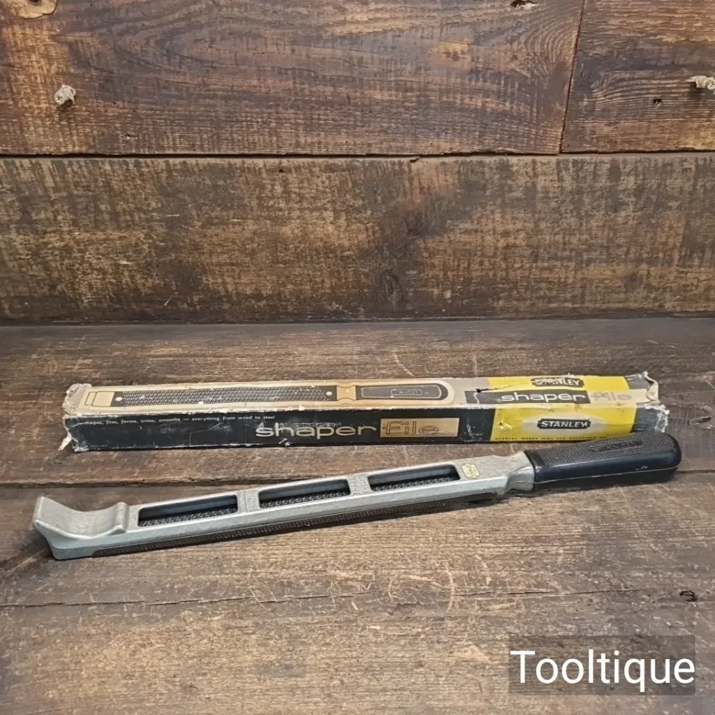 Vintage Boxed Stanley England No: 490 Shaper File - Good Condition