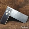 Vintage 4 ½” I. Sorby Rosewood & Brass Carpenters Square - Refurbished