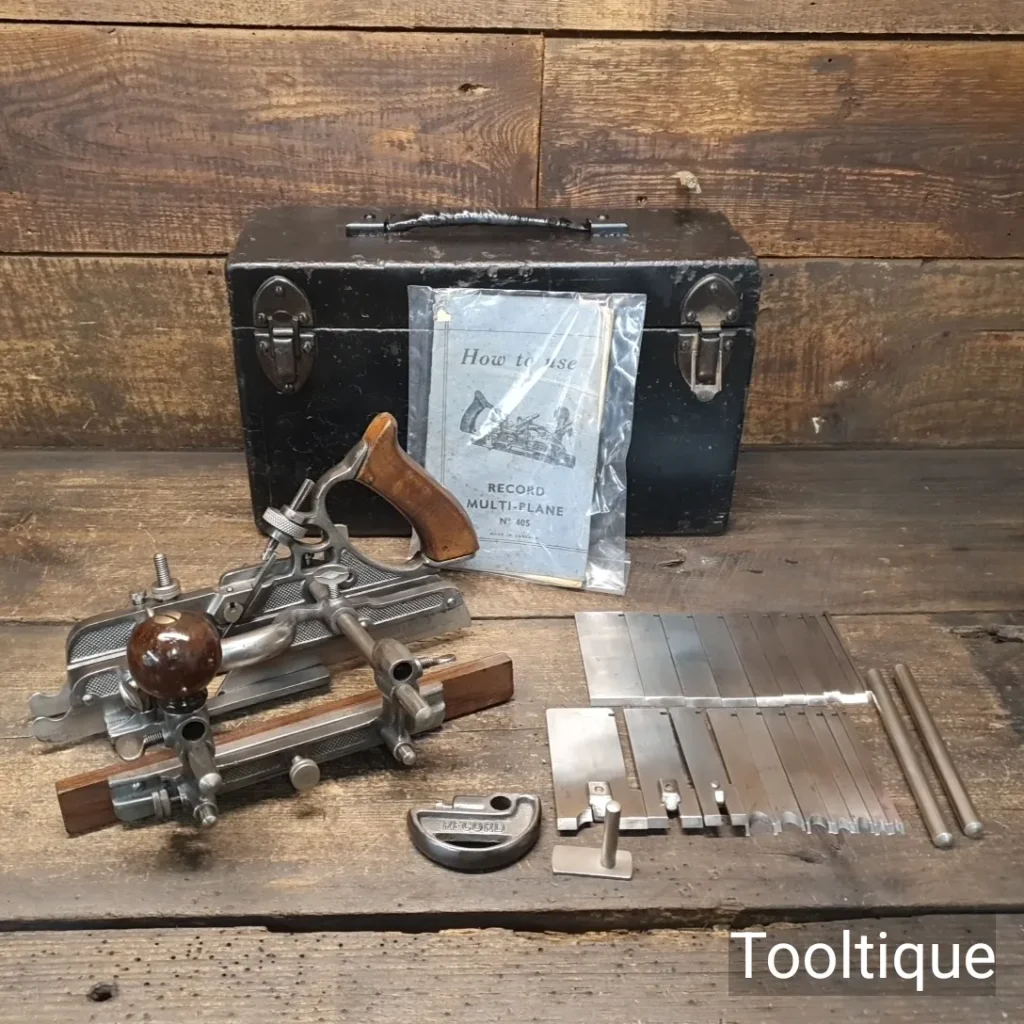 Vintage Boxed Record Tools No: 405 Multi Plough Plane - Fully Refurbished