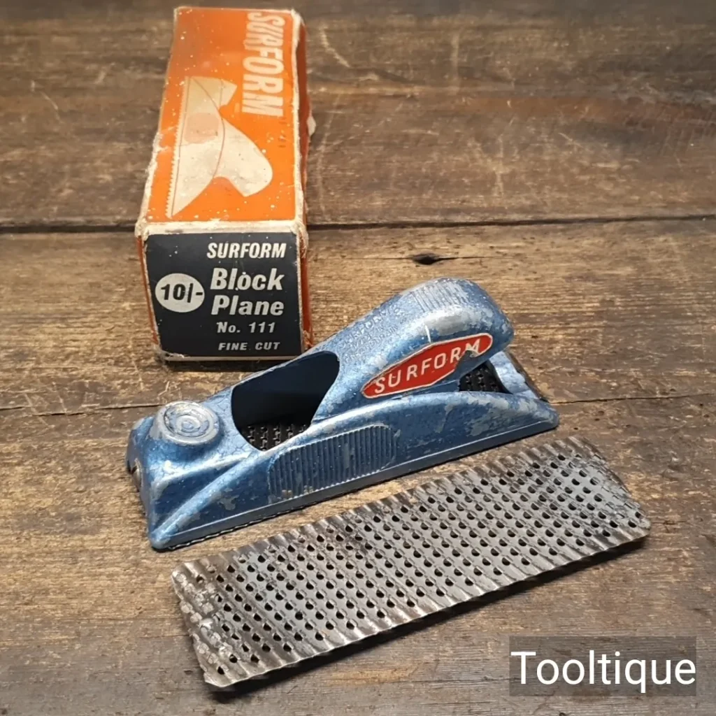  Vintage Boxed Surform No: 111 Fine Cut Block Rasping Tool - Good Condition