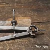 Vintage 7” Hawksley Spring Steel Dividers Stamped 1966 - Refurbished