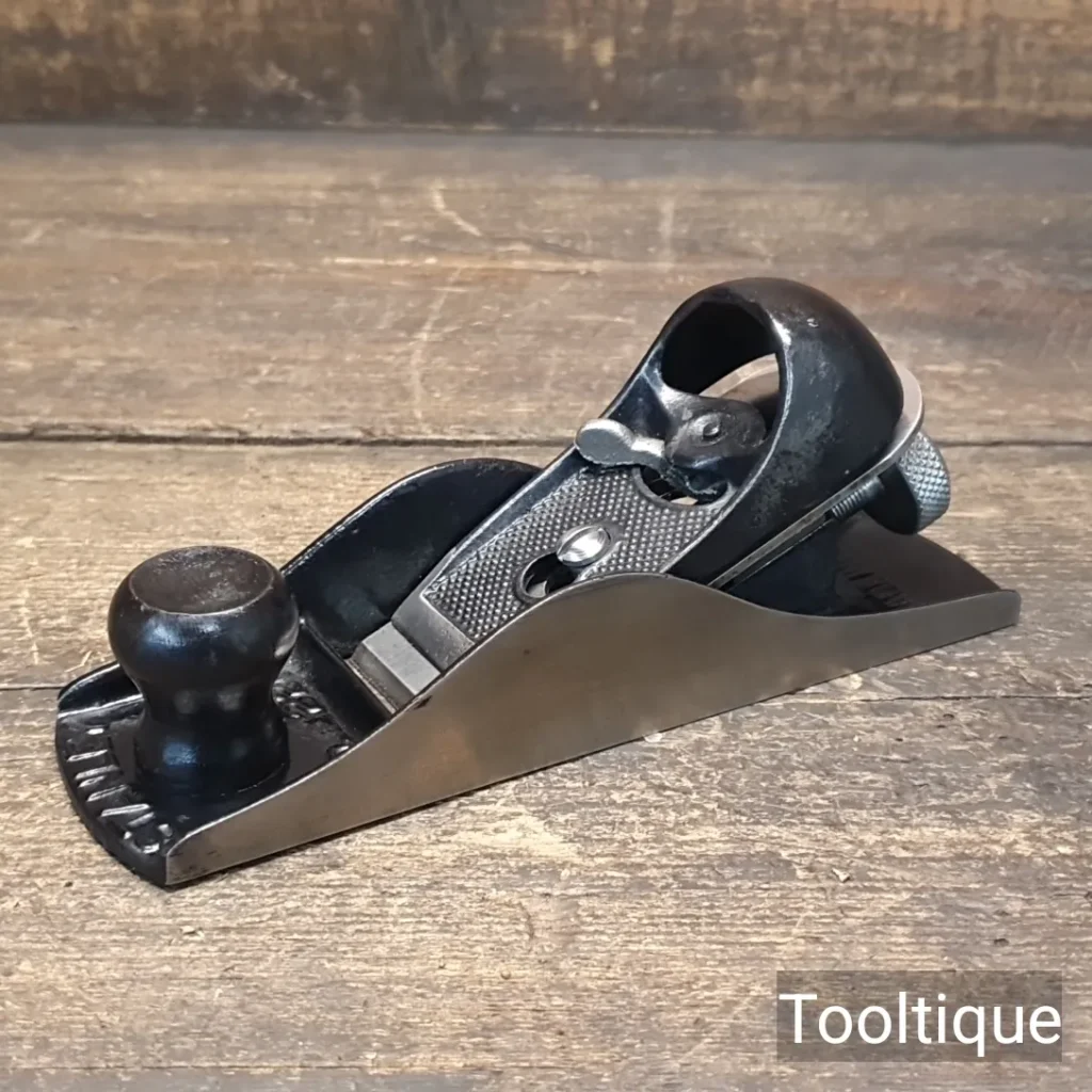 Vintage Stanley England No: 220 Screw Adjustment Block Plane - Refurbished