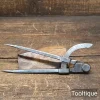 Antique 7” Leatherworking Cast Steel Square Leg Dividers - Refurbished