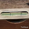 Vintage Rabone Chesterman No: 1626 Mahogany & Brass Boat Level - Good Condition