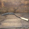 Vintage Gardener’s Weed Cutting Hand Sickle - Sharpened Ready For Use