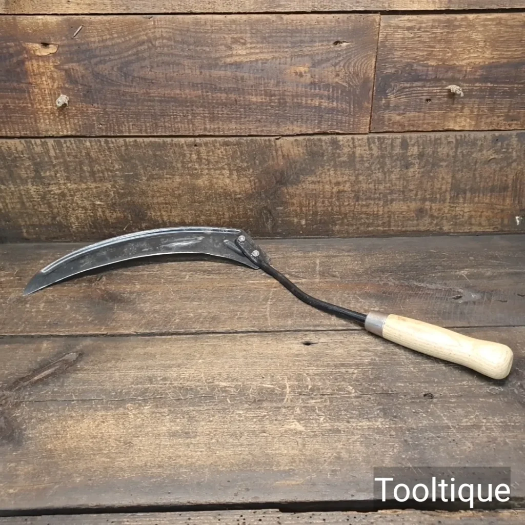Vintage Gardener’s Weed Cutting Hand Sickle - Sharpened Ready For Use
