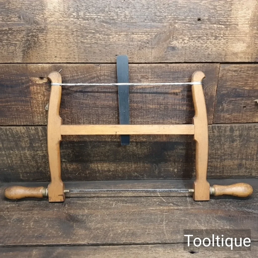 Vintage 12” Marples Beechwood Bowsaw - Refurbished Ready For Use