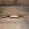 Vintage Carpenters Beechwood Spokeshave with 3” Cutter - Refurbished