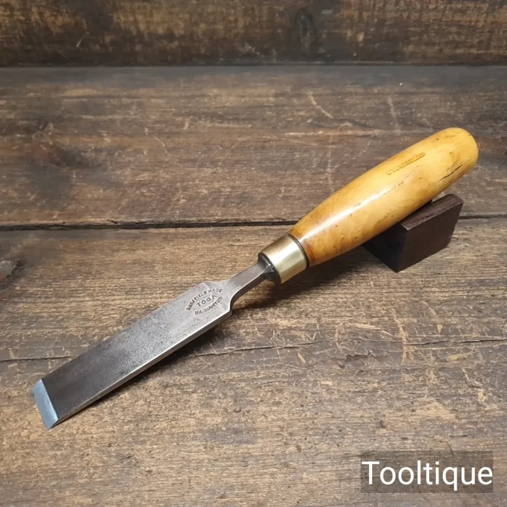 Vintage 1” Buck & Ryan ‘Toga’ Brand Forged Steel Firmer Chisel - Refurbished