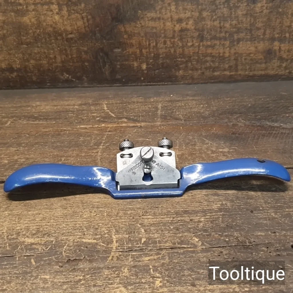 Vintage Record Tools No: A151 Flat Soled Spokeshave - Refurbished