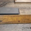 Vintage 8”x 2” Medium Grit Carborundum Oil Stone in Box - Lapped Flat
