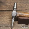 Unusual Vintage Upholsterers Tapered Head Cross Pein Tack Hammer - Refurbished